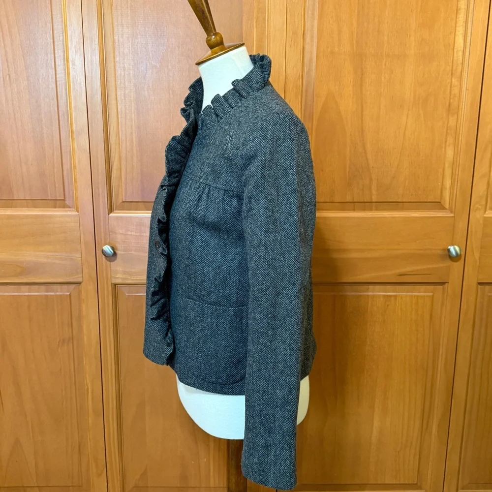 J. Crew Charcoal Fiona Jacket